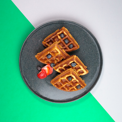 berry waffles